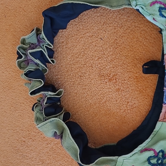 Boho Multicolor Embroidered Bag - Picture 3 of 7